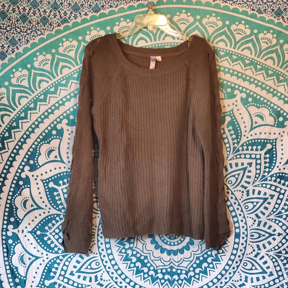 Alya Sweaters - Green knit sweater